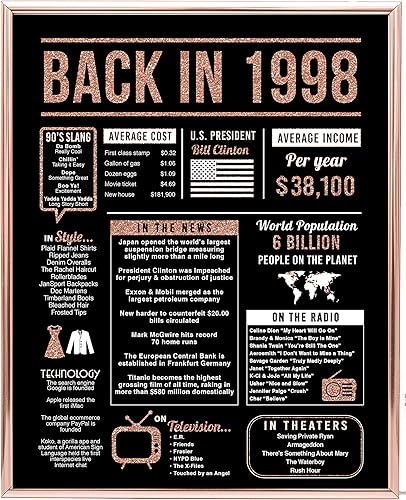 Katie Doodle - Decoraciones para cumpleaños n. 26 suministros para fiesta de aniversario, tarjetas, regalos para mujeres de 26 años, incluye la