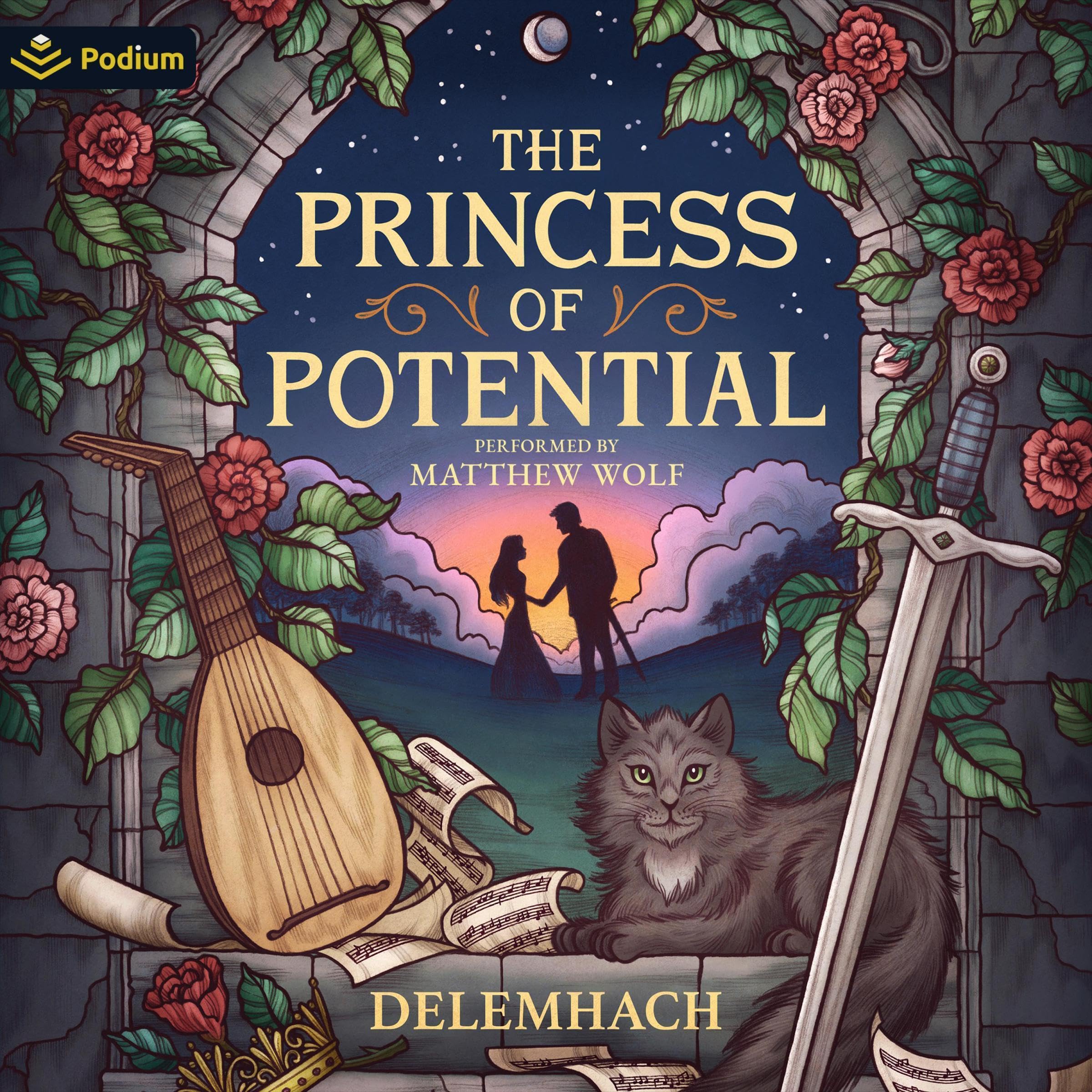 Cover art for The Princess of Potential: A Humorous Romantic Fantasy