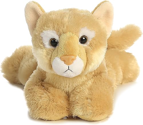 Miniatura 2 de Aurora Adorable Flopsie Cougar Animal de Peluche - Usado para Crear Aventuras de Juego Imaginativo - Perfecto para Cumpleaños, Niños y Adultos,