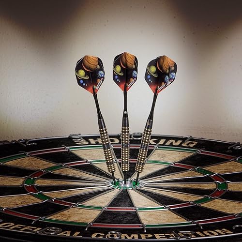 Miniatura 10 de Elkadart - Dardos de punta de acero orbital con estuche de almacenamientoviaje