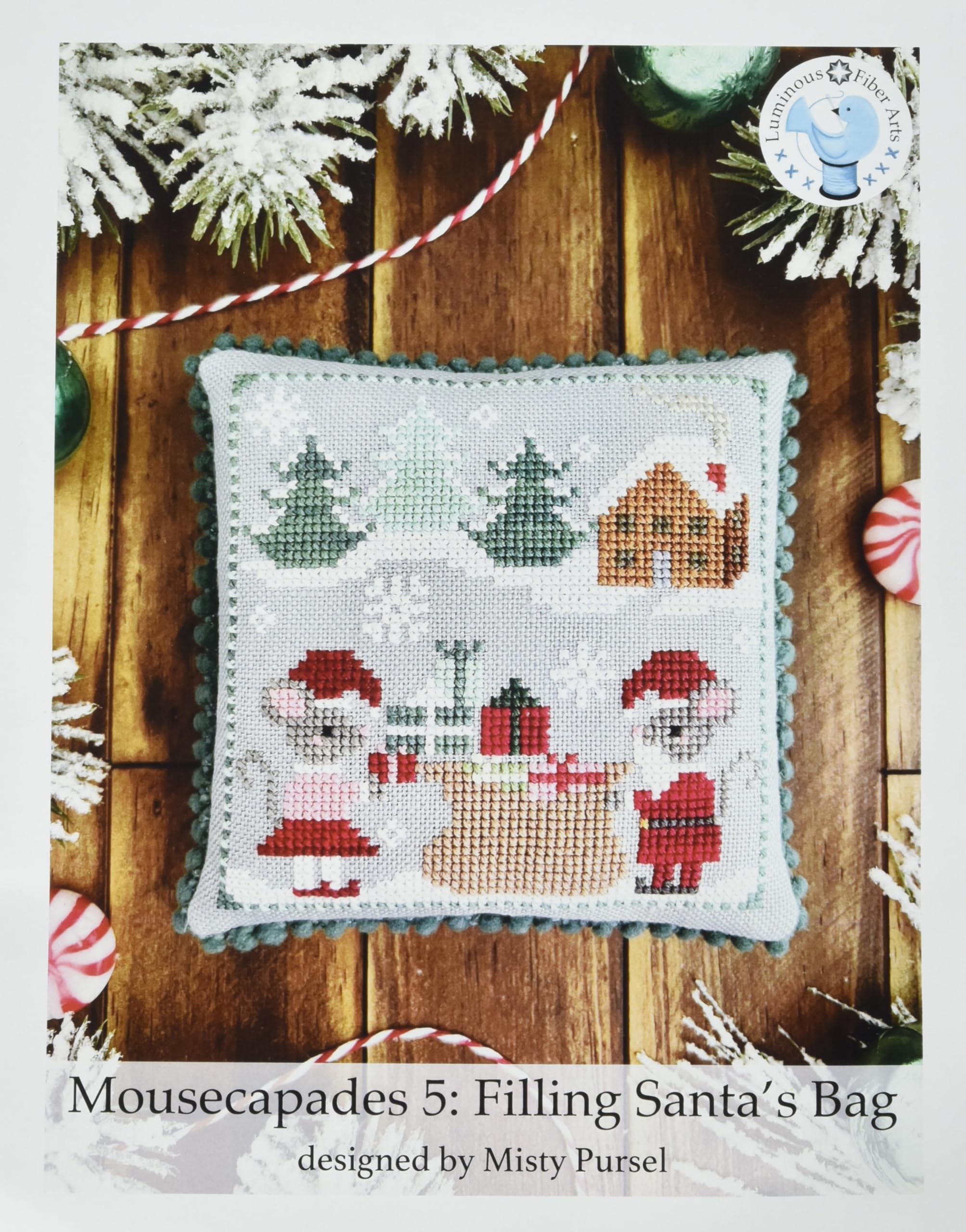 Luminous Fiber ArtsMousecapades 5: Filling Santa's Bag Pattern, None