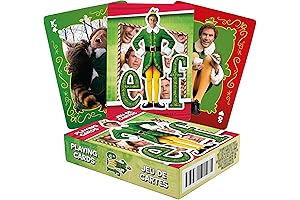AQUARIUS ELF Playing Cards: The Optimal Movie Elf Merchandise for Card Game Enthusiasts