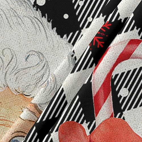 Miniatura 5 de ZOE GARDEN Christmas Santa Round Tablecloth Waterproof & Stainproof Tablecloths, Wipeable Table Cloth Wrinkle-Free for DiningPartyWedding Winter