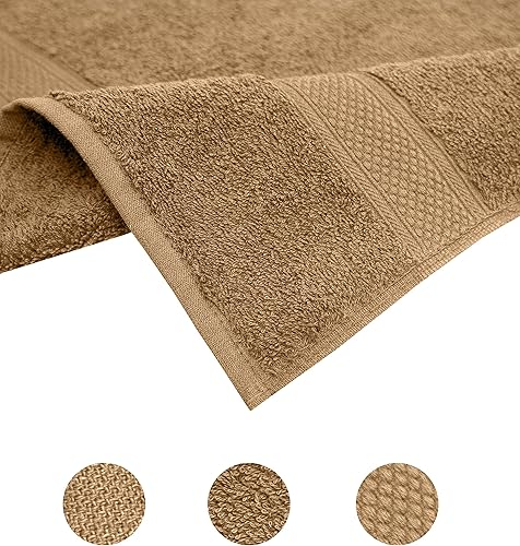 Miniatura 3 de Pleasant Home - Juego de 6 toallas de baño (24 x 50 pulgadas), 100% algodón, 500 GSM, toallas de lujo ligeras, suaves y absorbentes, para baño, para