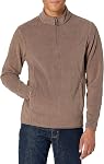 Amazon Essentials Mens Quarter-Zip Polar Fleece Jacket