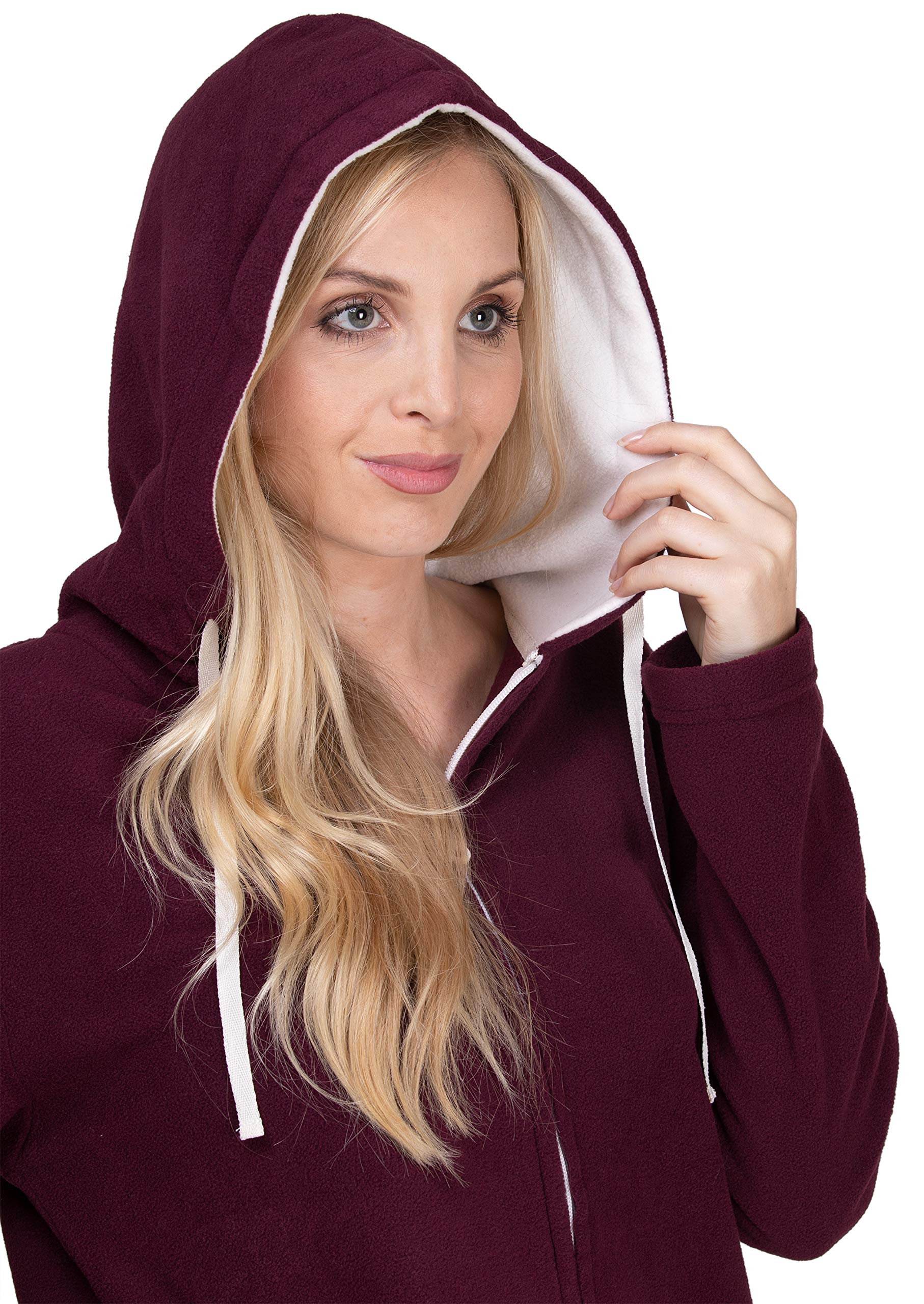 SLOUCHER Fleece-Anzug Hausanzug für Damen aus wärmenden Fleece