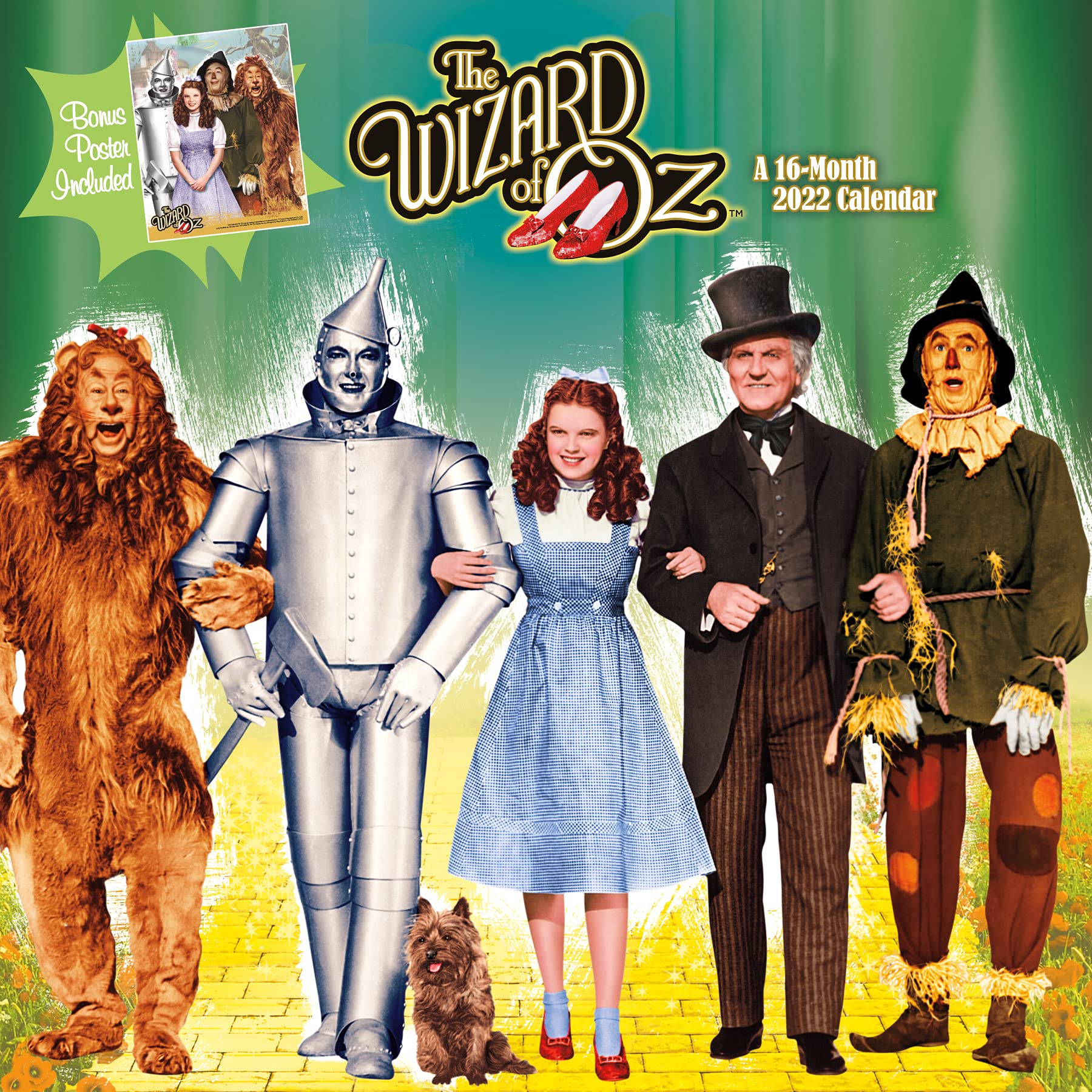 2022-the-wizard-of-oz-wall-calendar-with-bonus-poster-trends-international-9781438886558-amazon-com-books