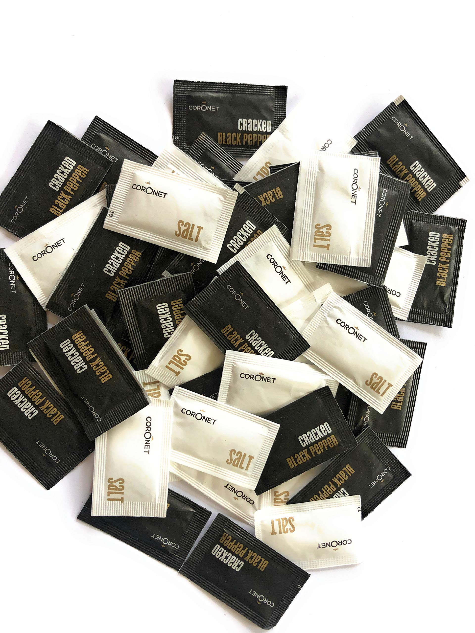 Buy 100 Salt and 100 Pepper sachets (200 in Total) Online at