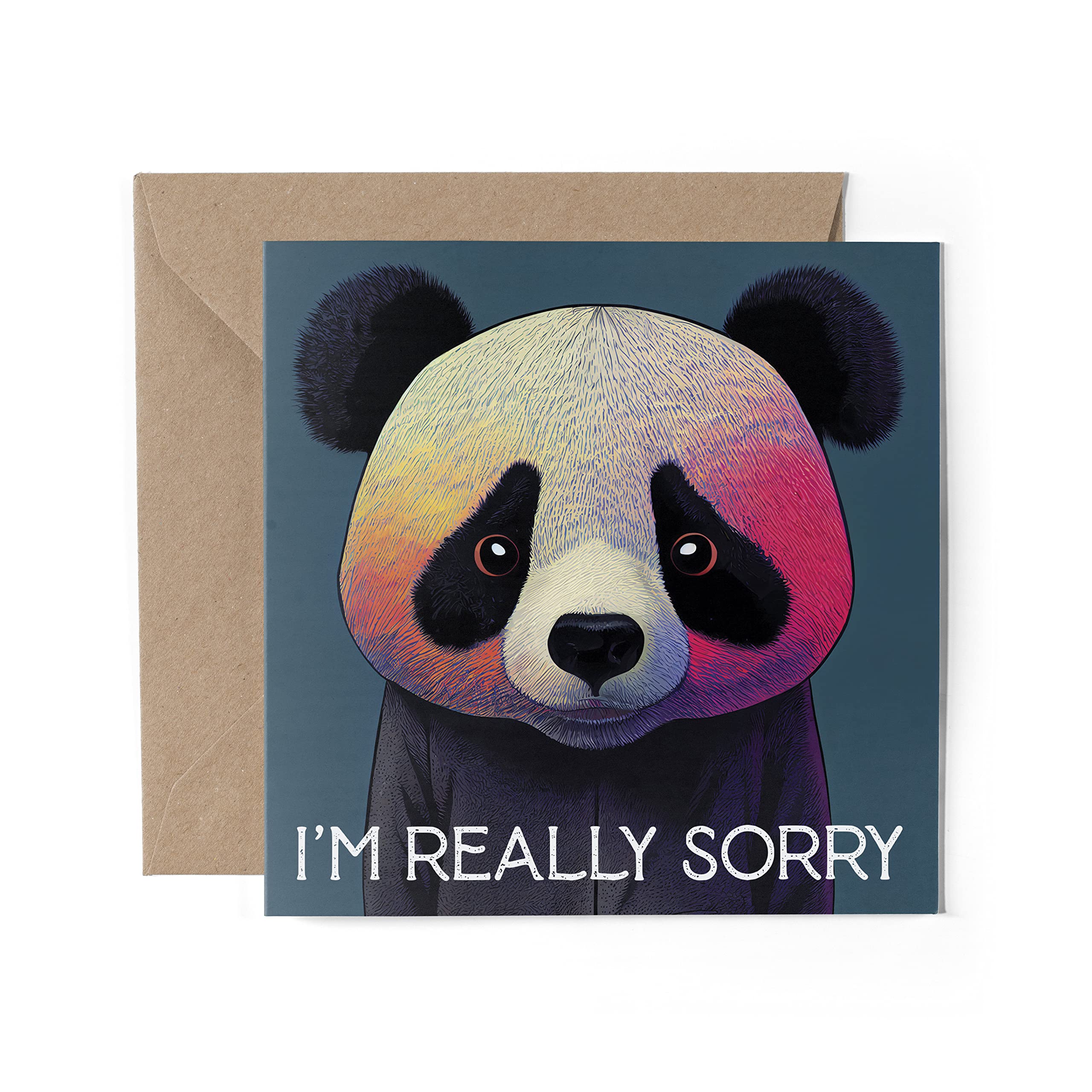 Carte Humoristique « I'm Sorry » Pour Petite Amie, épouse, Bestie – Sorry For Being A Prick – Cadeau Hilarant Avec Une Torsion