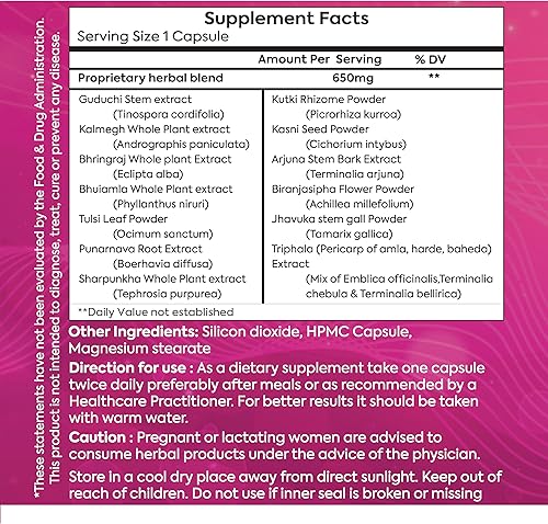 Miniatura 6 de Limpieza hepática desintoxicación y reparación de dosis diarias soporte hepático, hígado activo, desintoxicación hepática, suplementos de hígado
