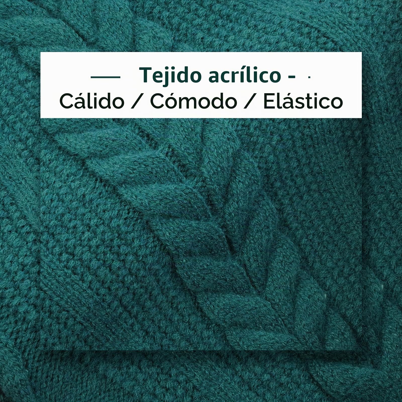 Jersey de punto para perros grandes, ropa cálida para mascotas para invierno al aire libre, suéter suave y grueso para Pit Bull, Lean Lab, Border Collie, verde pavo real, XXL