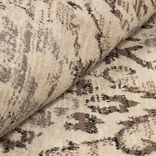 Miniatura 3 de SUPERIOR Tamara - Alfombra atractiva con respaldo de yute, tejido duradero y hermoso, patrón geométrico, pizarra - 2 pies x 3 pies