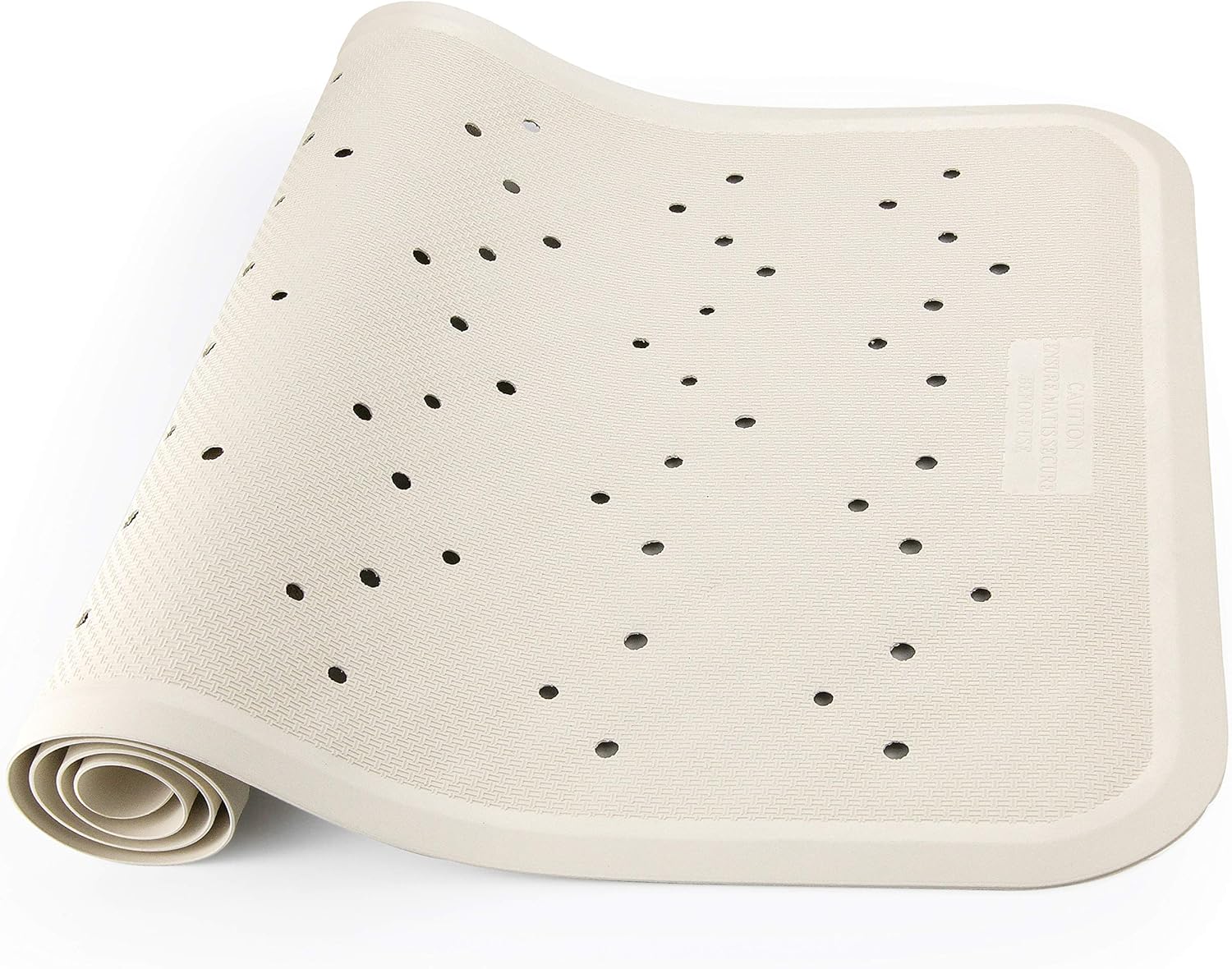 Moon Castle Non Slip Rubber Bath Mat for Tub, 29 x 13 inch