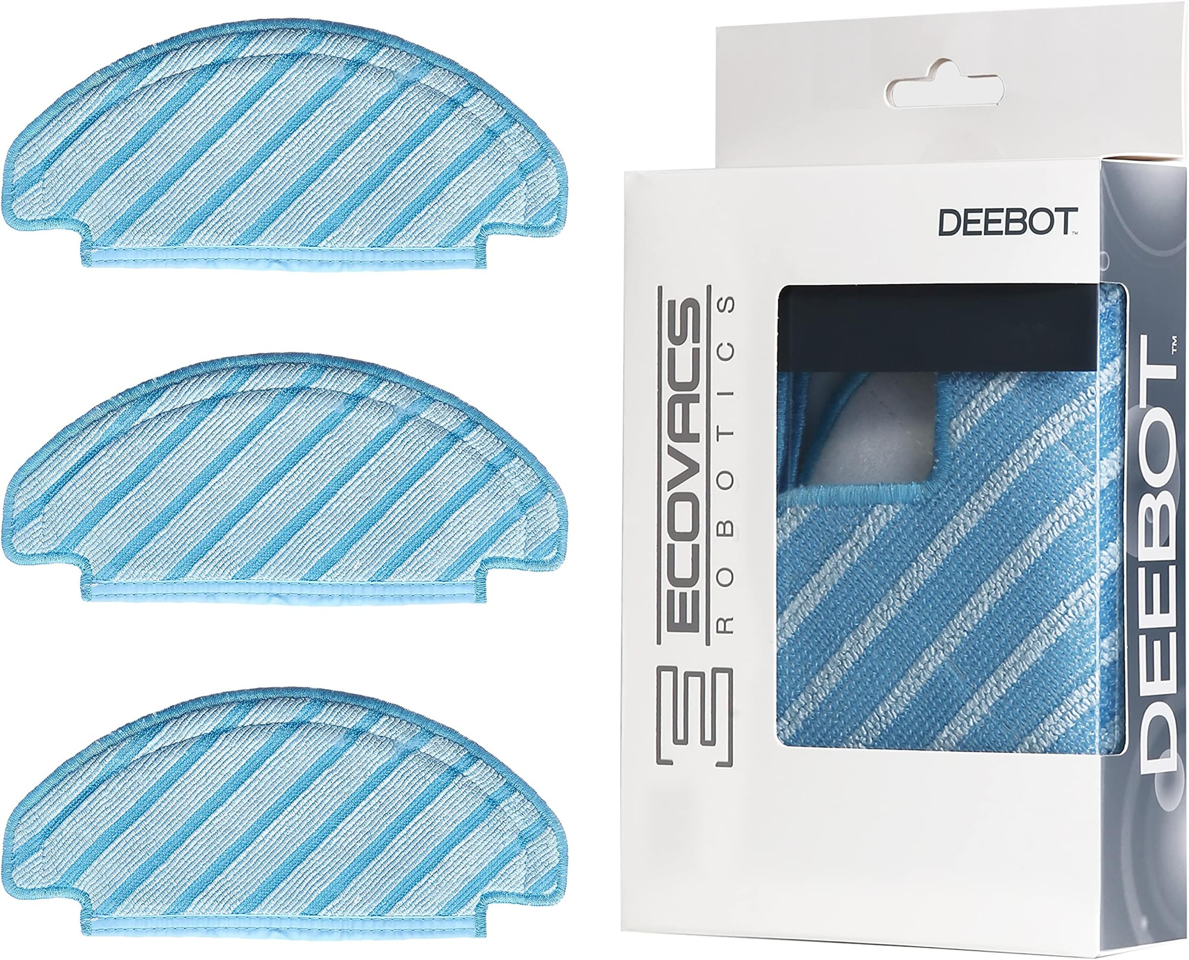 ECOVACS Original Reusable Mop Kit (Reusable Mopset | N8 / T8 / N10 Series)