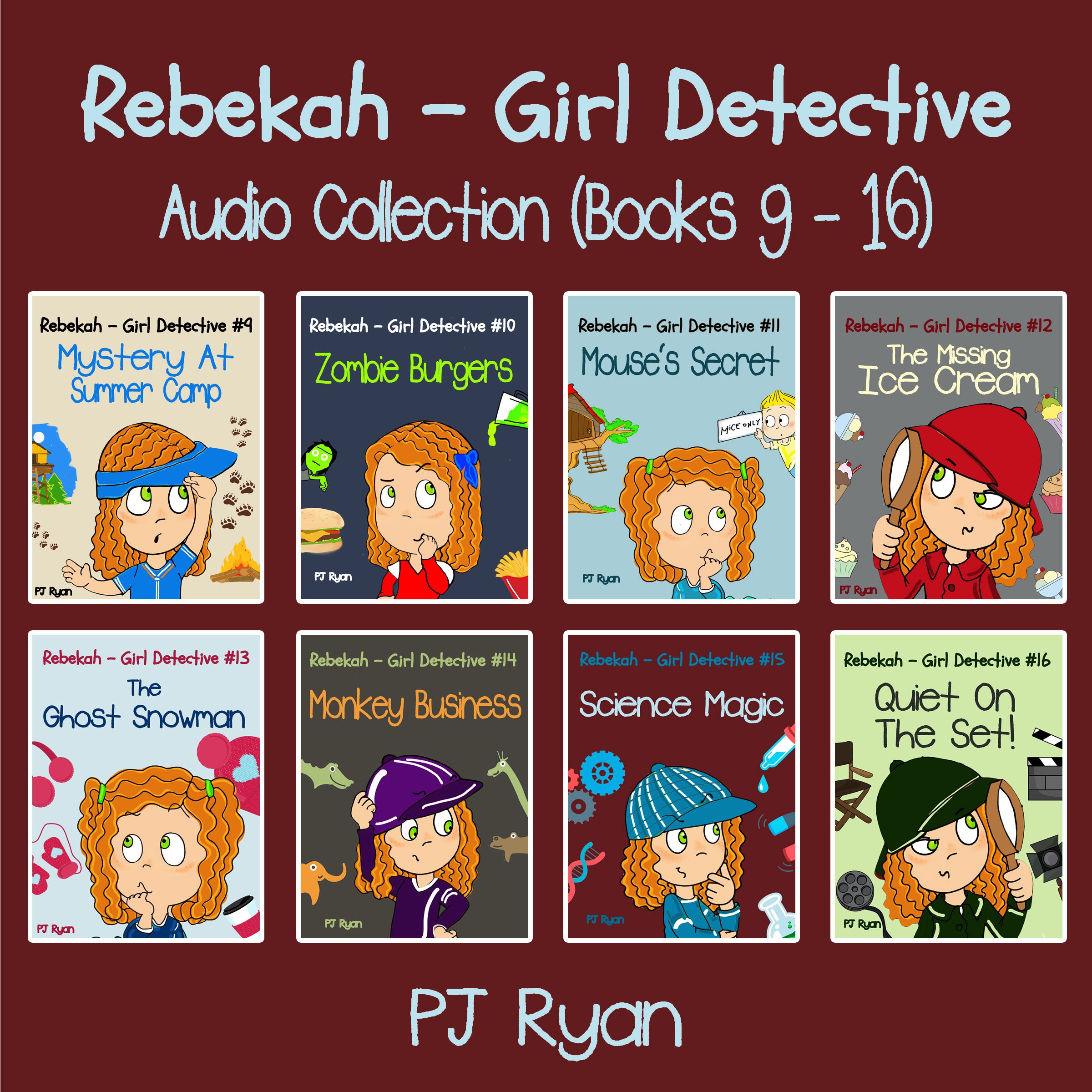Rebekah - Girl Detective Books 9-16: Fun Short Story Mysteries