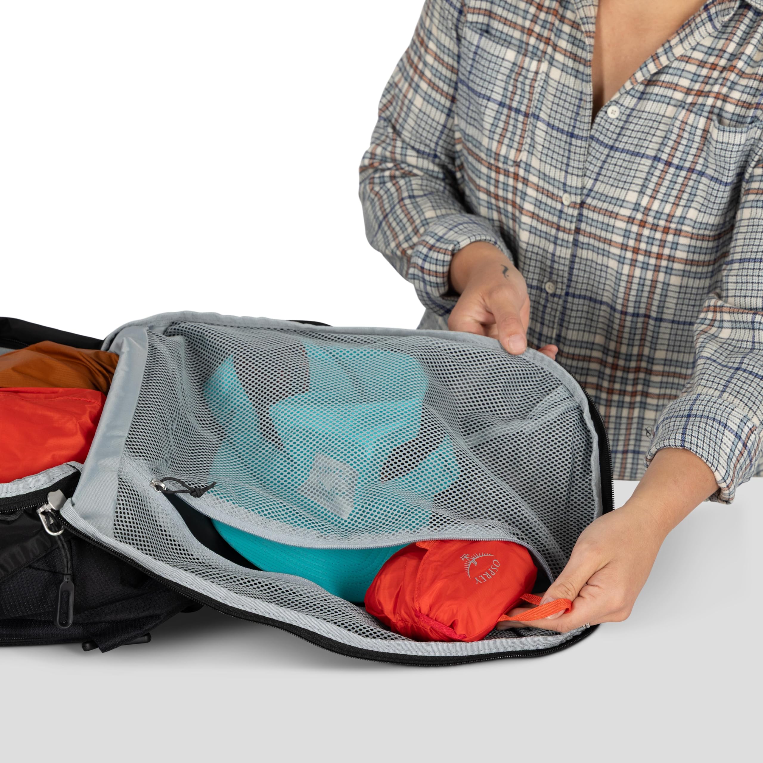 Osprey Fairview Zaino da viaggio donna, 55L, Purple Garnet