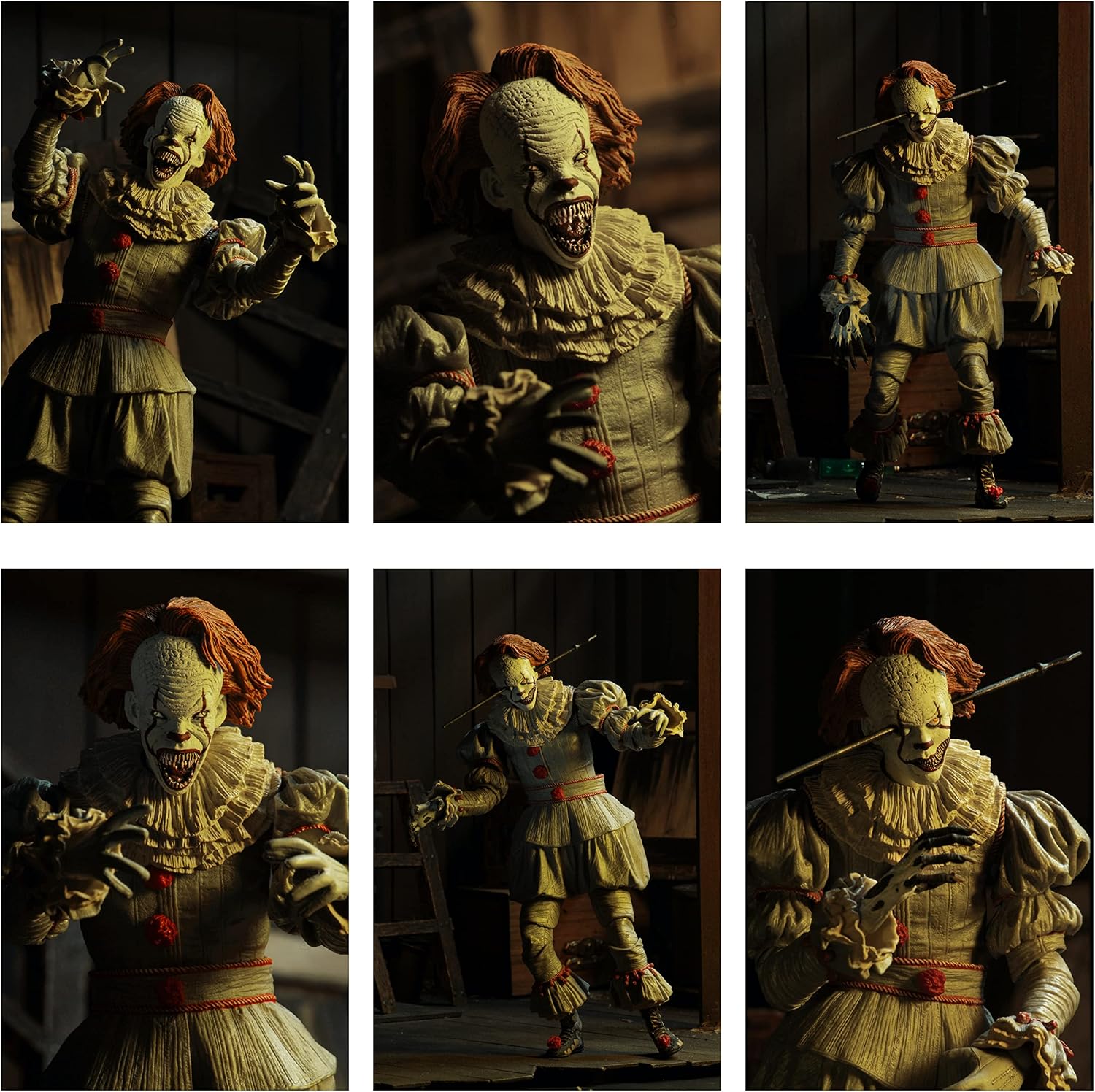 NECA - IT - 7” Scale Action Figure - Ultimate Well House Pennywise (2017)