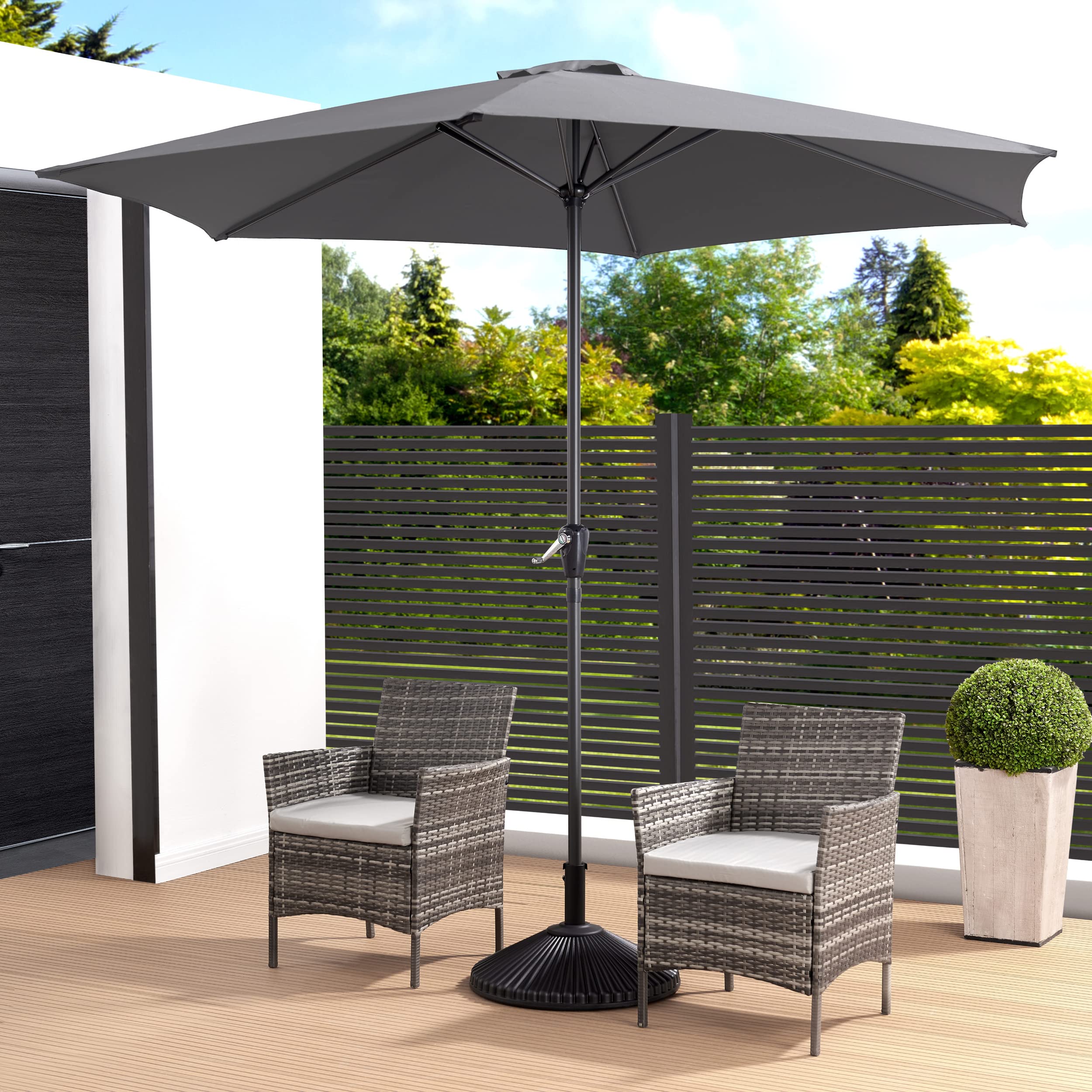ACAZA Parasol Droit Ronde