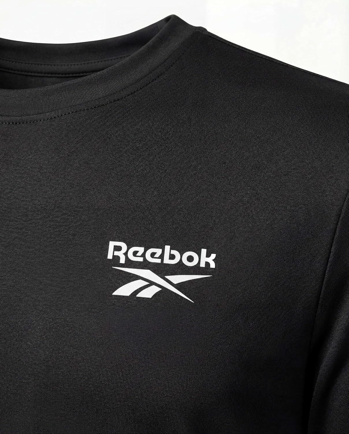 Reebok 3 Pack: Boys' Long Sleeve Rashguard UPF Sun Protection Swim Shirt UV SPF Athletic Beach Pool Surfing Swimming 6-16