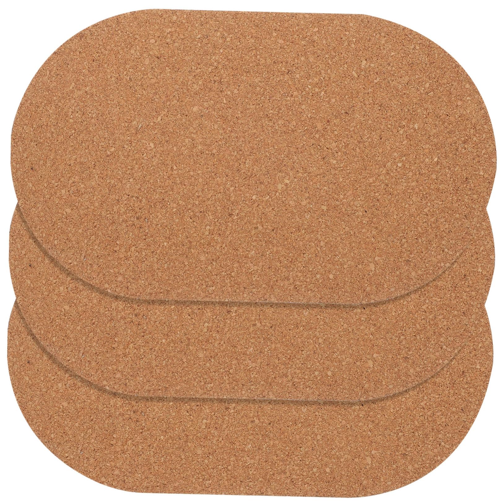 BELLIFFY Running Wheel Mat for Hamsters Cork Pad Protective Mat Pet Supply Cork Rounds