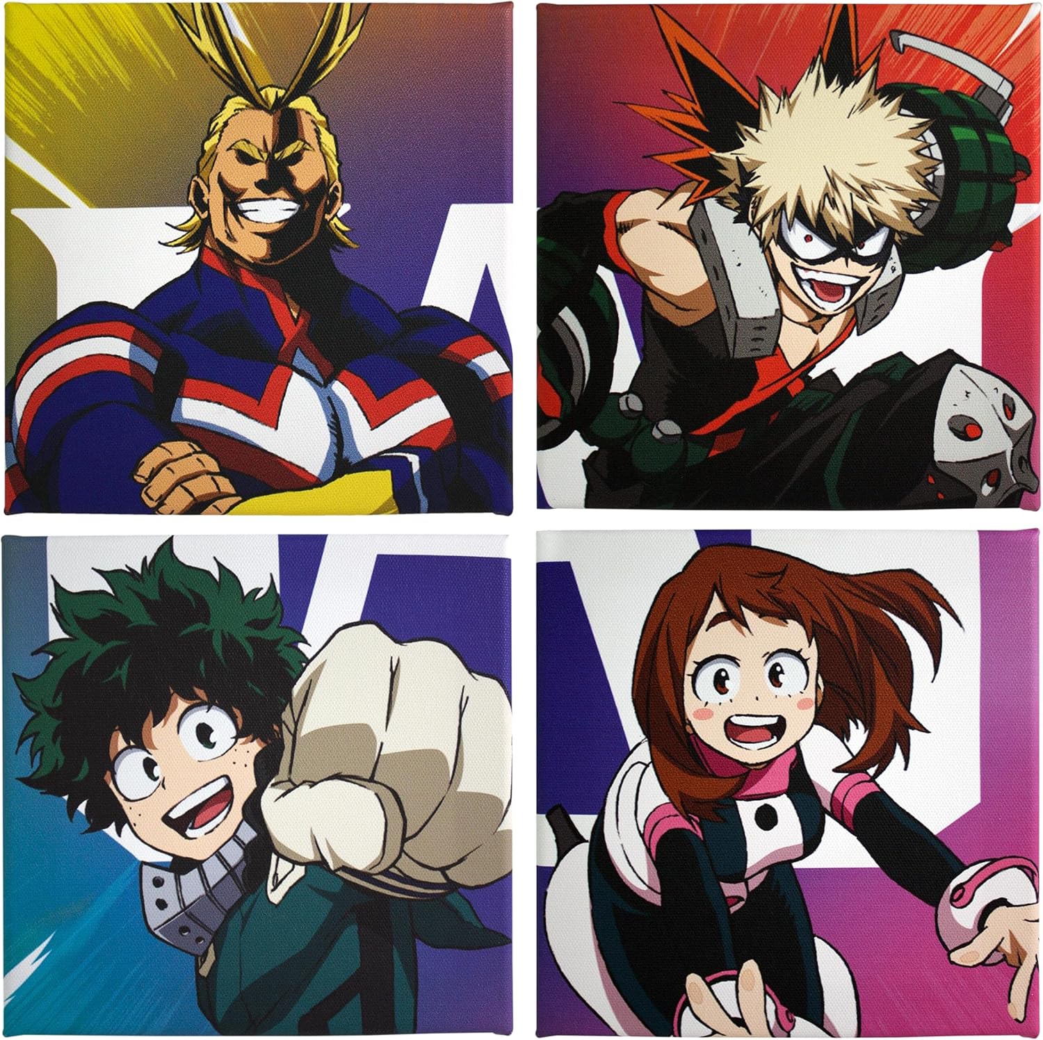 My Hero Academia LookSee Mystery Gift Box | Includes 5 Official Boku No Hero Collectibles | Includes Wall Art, Enamel Pin, & More | Bakugo Orange Edition | Collect All 4 - Image 5