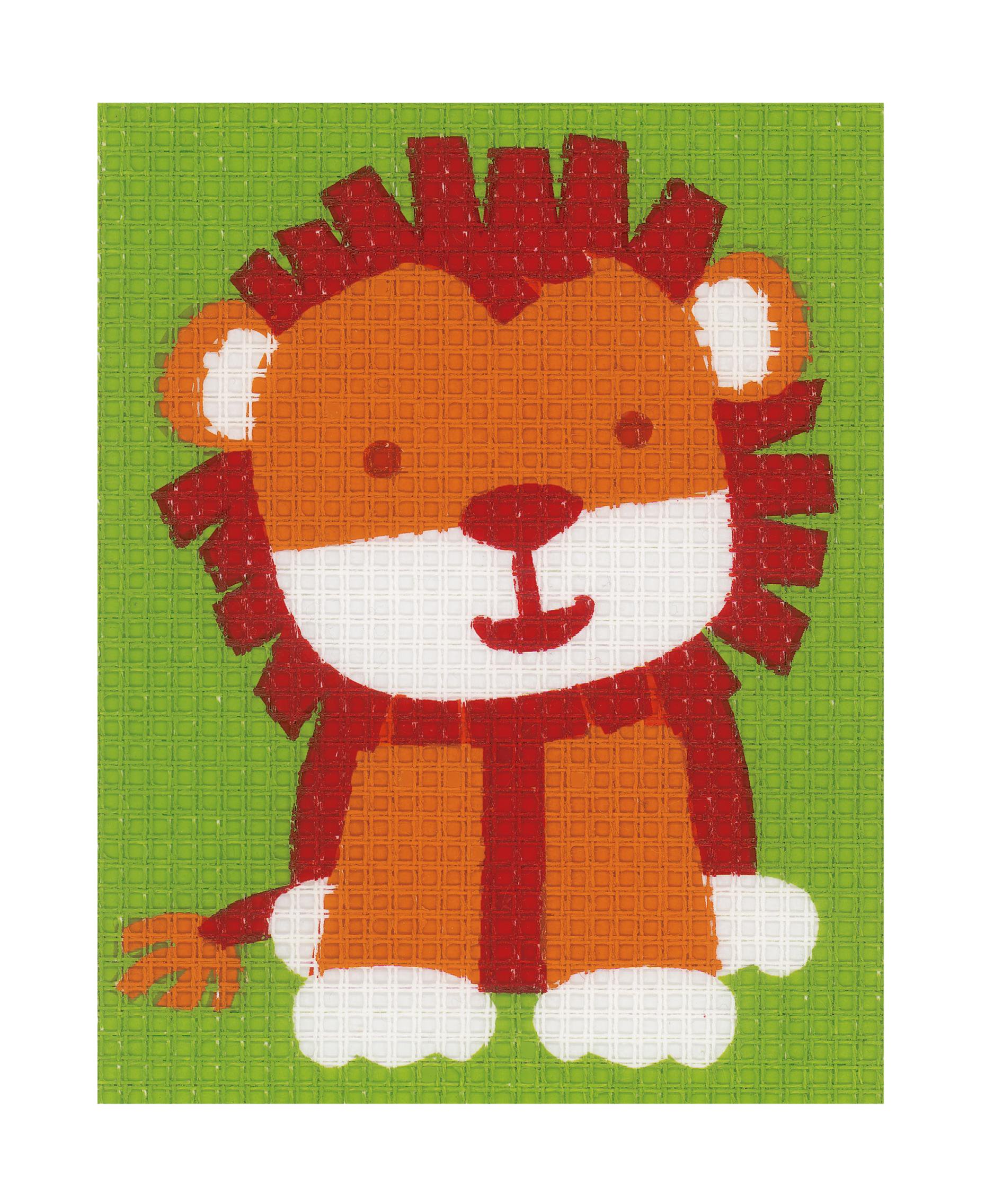 Vervaco Multi-Colour "Cute Lion Tapestry Kit
