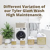 Vista 247 de Worldwide Nutrition Paquete: Tyler Candle Company Glamorous Wash Diva - Detergente líquido para ropa - Detergente para ropa Diva lavable a mano y a