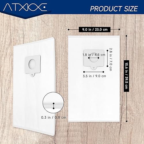 Miniatura 3 de Paquete de 12 bolsas de repuesto para aspiradoras Kenmore tipo QC 5055, 50557, 50558, 200, 400, 600, 700, 800, serie 800