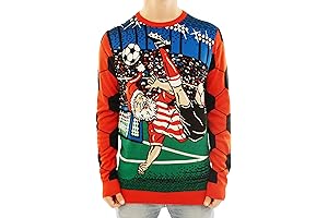 Old-School Ugly Christmas Sweaters for USA Soccer Fans