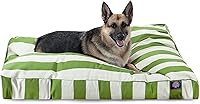 Vista 37 de Majestic Pet Cama rectangular para perros medianos a rayas, lavable, cama antideslizante y cómoda para mascotas, cama para perros con funda