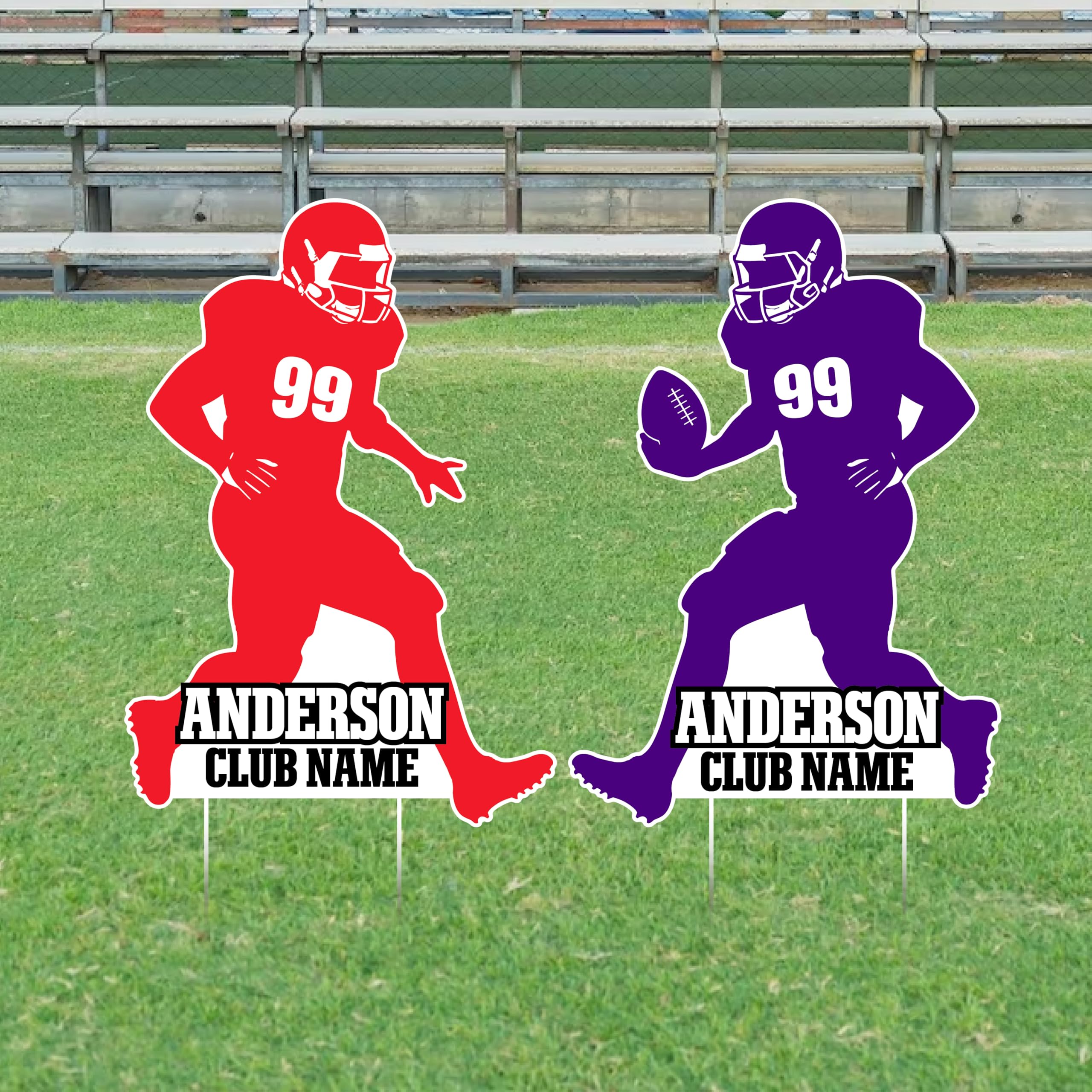 Football Player Sign Examples Football Signs For Players Printable