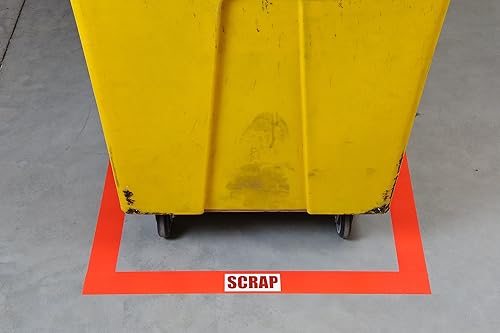 Miniatura 7 de Brady ToughStripe cinta para marcaje de pisos no abrasiva, Azul, 1