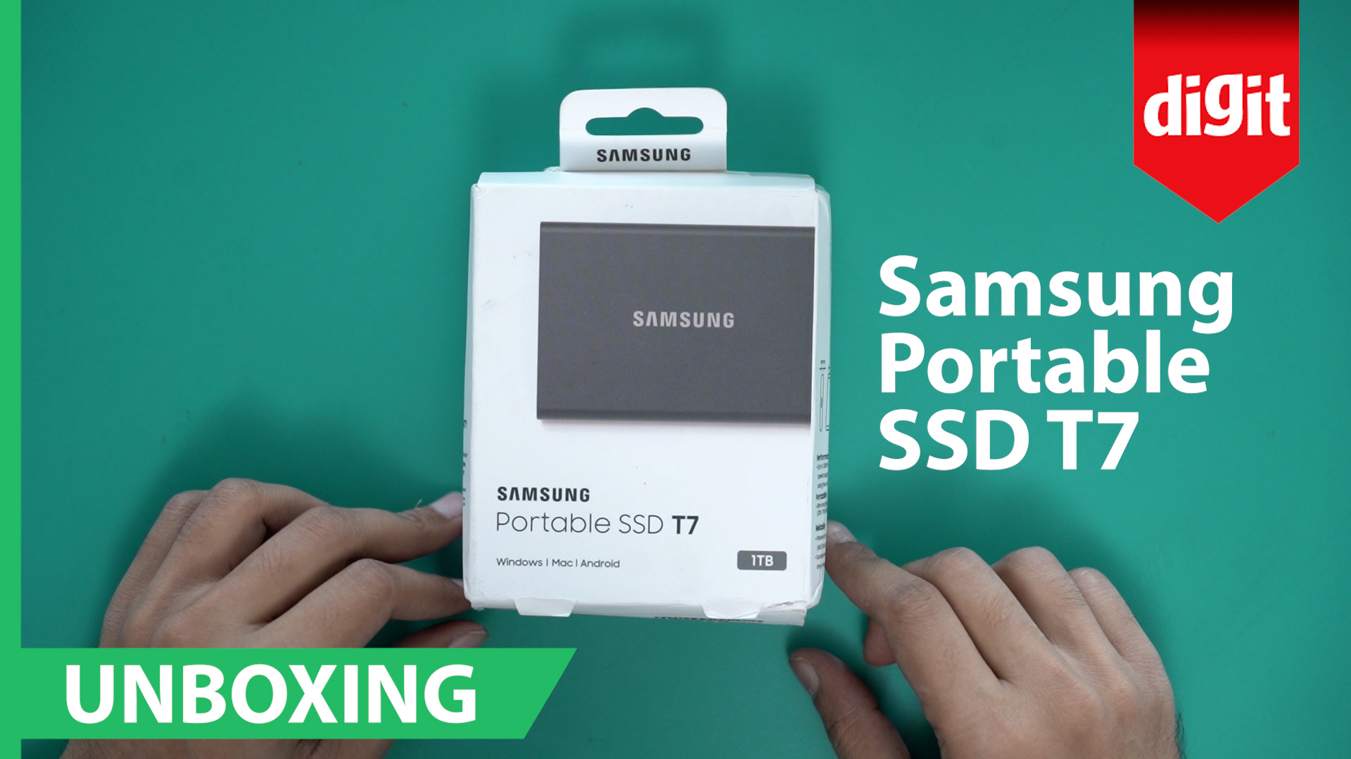 Samsung T7 1TB External Solid State Drive (Portable SSD)