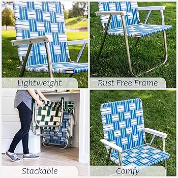 Lawn Chair USA アウトドアチェア チェック柄 Lawn Chair USA アウトドアチェア チェック柄 Lawn Chair
