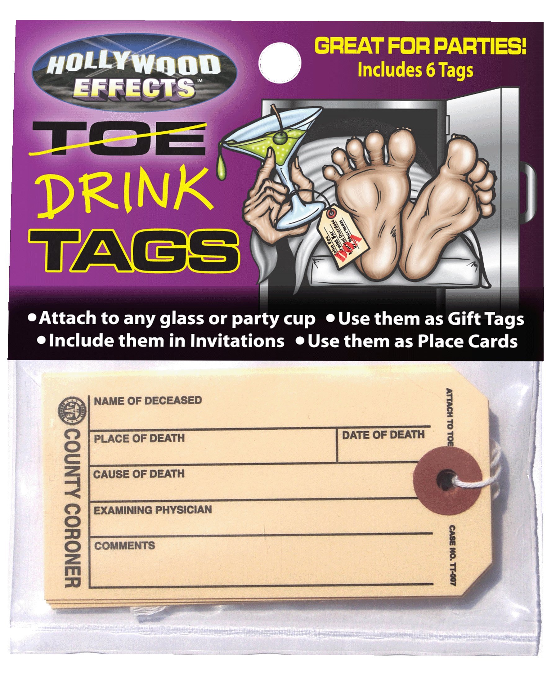 Toe / Drink Tags