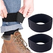 VEPKOIT Military Boot Blousers Cowboy Boot Straps, Tatical Boot Bands Ankle for Men Outdoor - 2 inch Wide