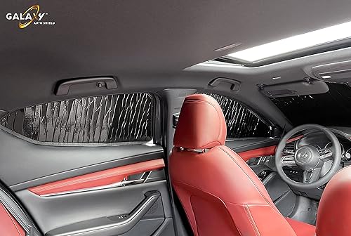 Miniatura 9 de Parasol reflectante de ajuste personalizado para Mazda 3 Mazda3 Sedan Hatchback 2019, 2020, 2021, 2022, 2023, 2024, 2025, Mazda 3, Sedán, Hatchback,