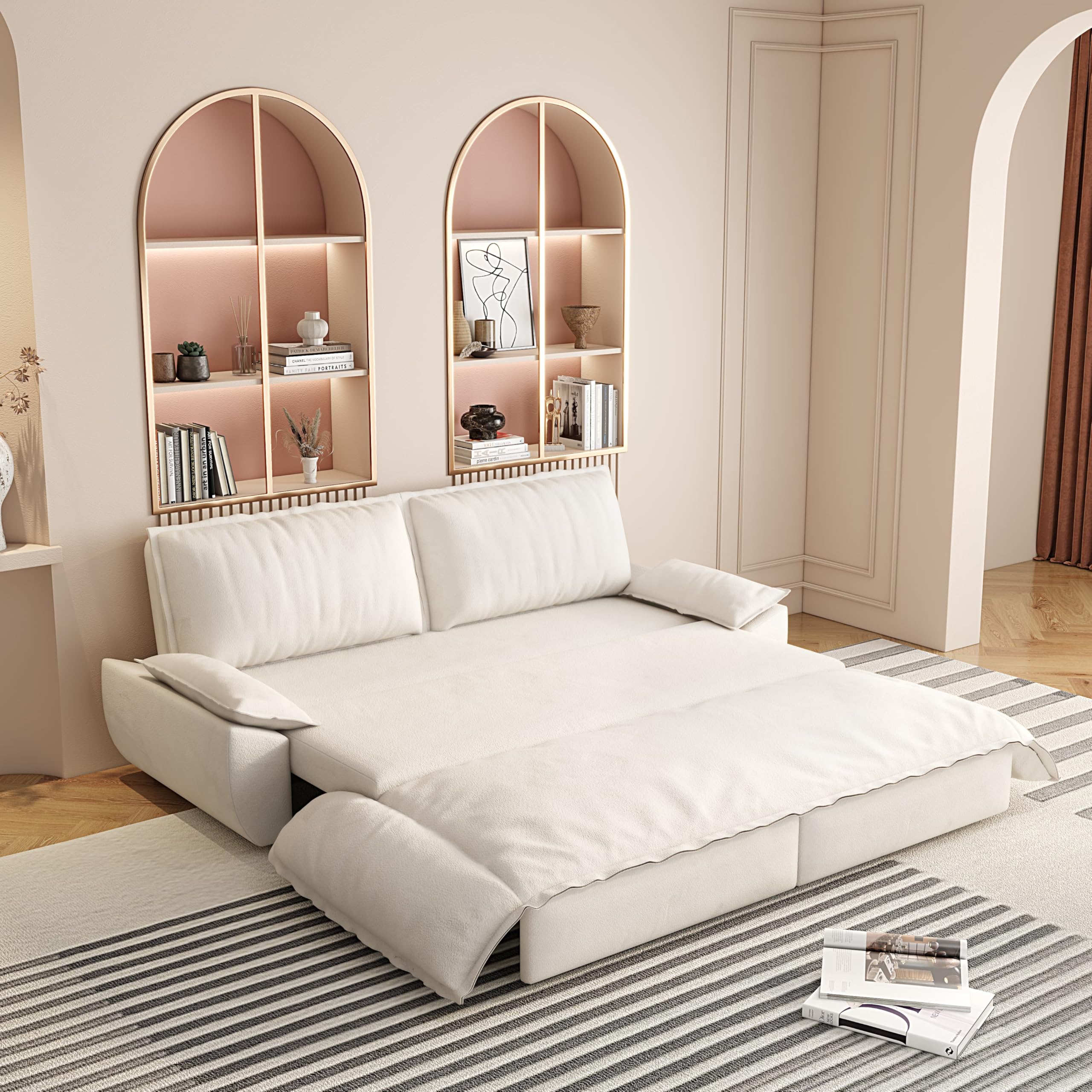 KEIKI 73.2 Convertible Futon Sofa Bed
