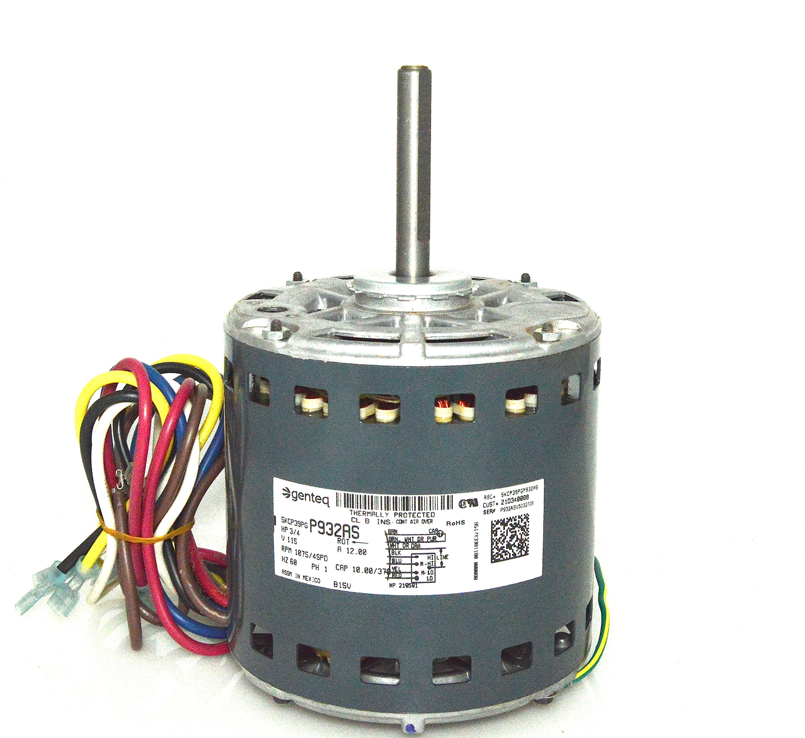 Buy OEM Trane American Standard Furnace Blower Motor 3/4 HP 115v