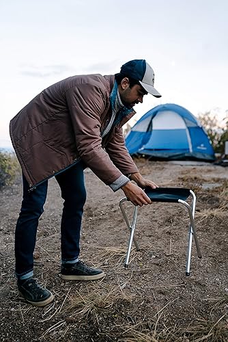 Miniatura 10 de Stansport Taburete plegable para campamento (G-613-S) 15.7 pulgadas de largo x 12.8 pulgadas de ancho x 15 pulgadas de alto
