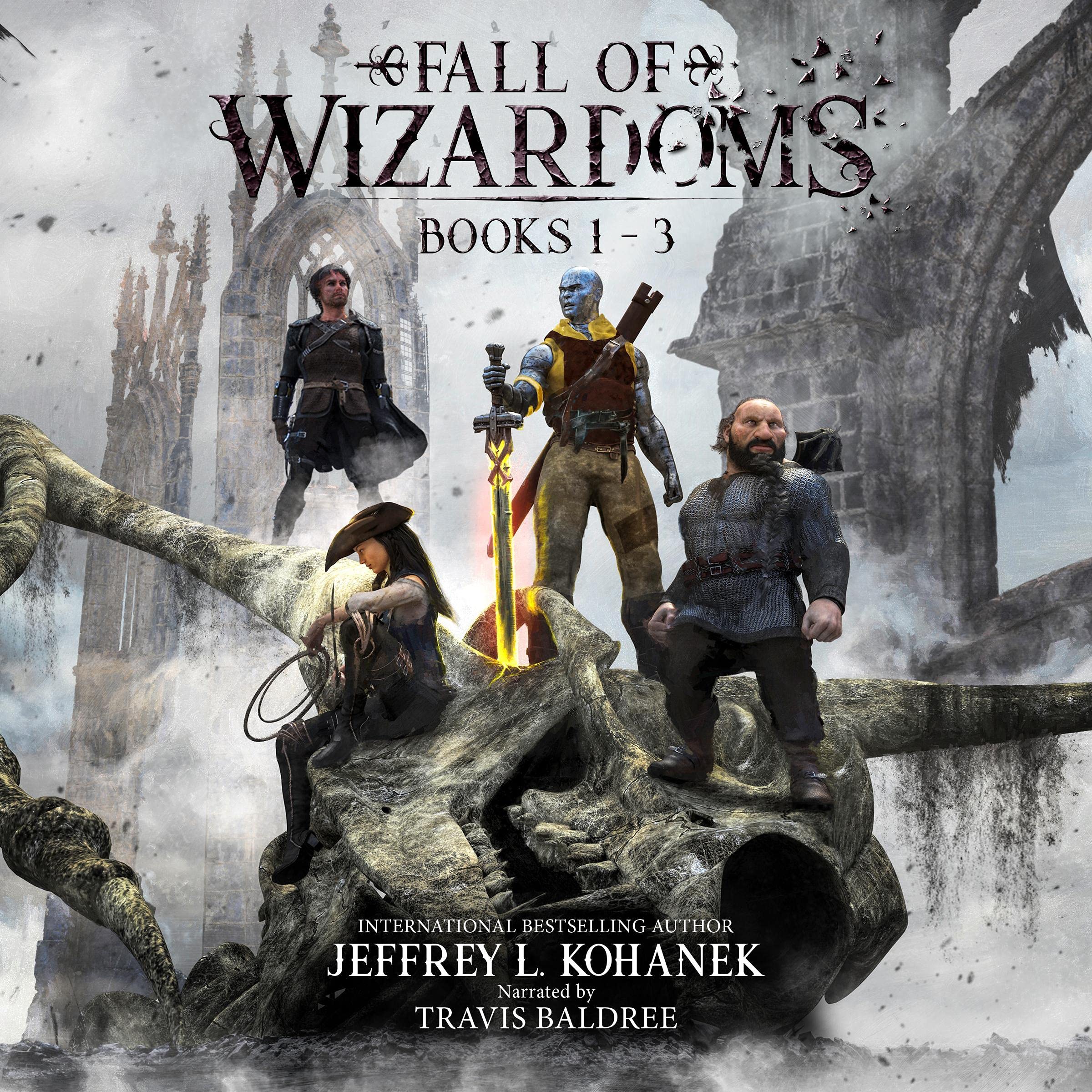 Cover art for Fall of Wizardoms Box Set: An Epic Fantasy Series, Books 1-3