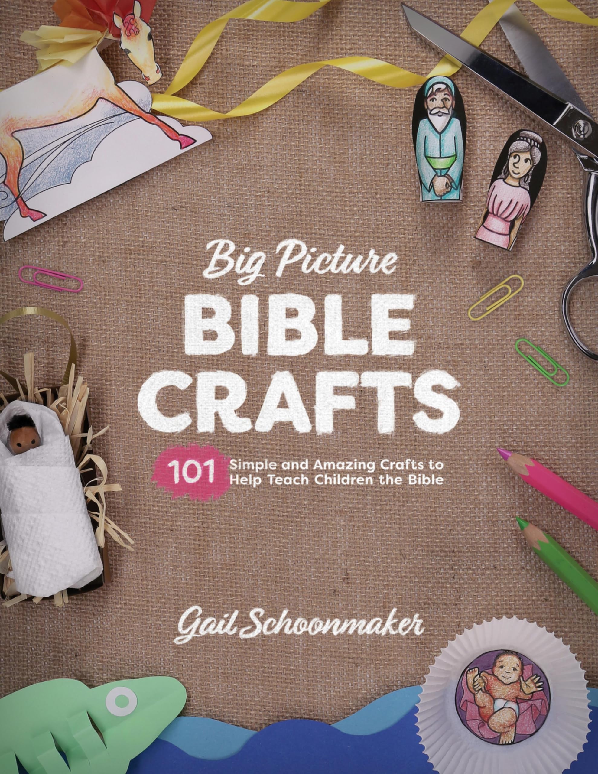 Big Picture Bible Crafts by Gail Schoonmaker PAPERBACK 9781433558696