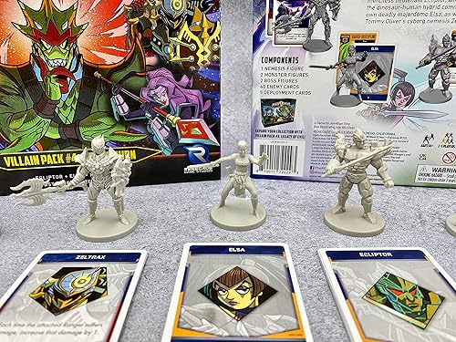 Miniatura 5 de Renegade Game Studios Power Rangers Heroes of The Grid Villain Pack #4, 2-5 jugadores, 45-60 minutos, mayores de 14 años.