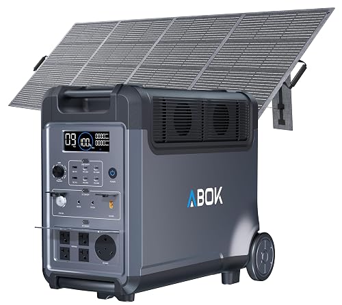 ABOK Ark3600 Portable Power Station Solar product photo (Portable Generators) — ScooterReviewPro review