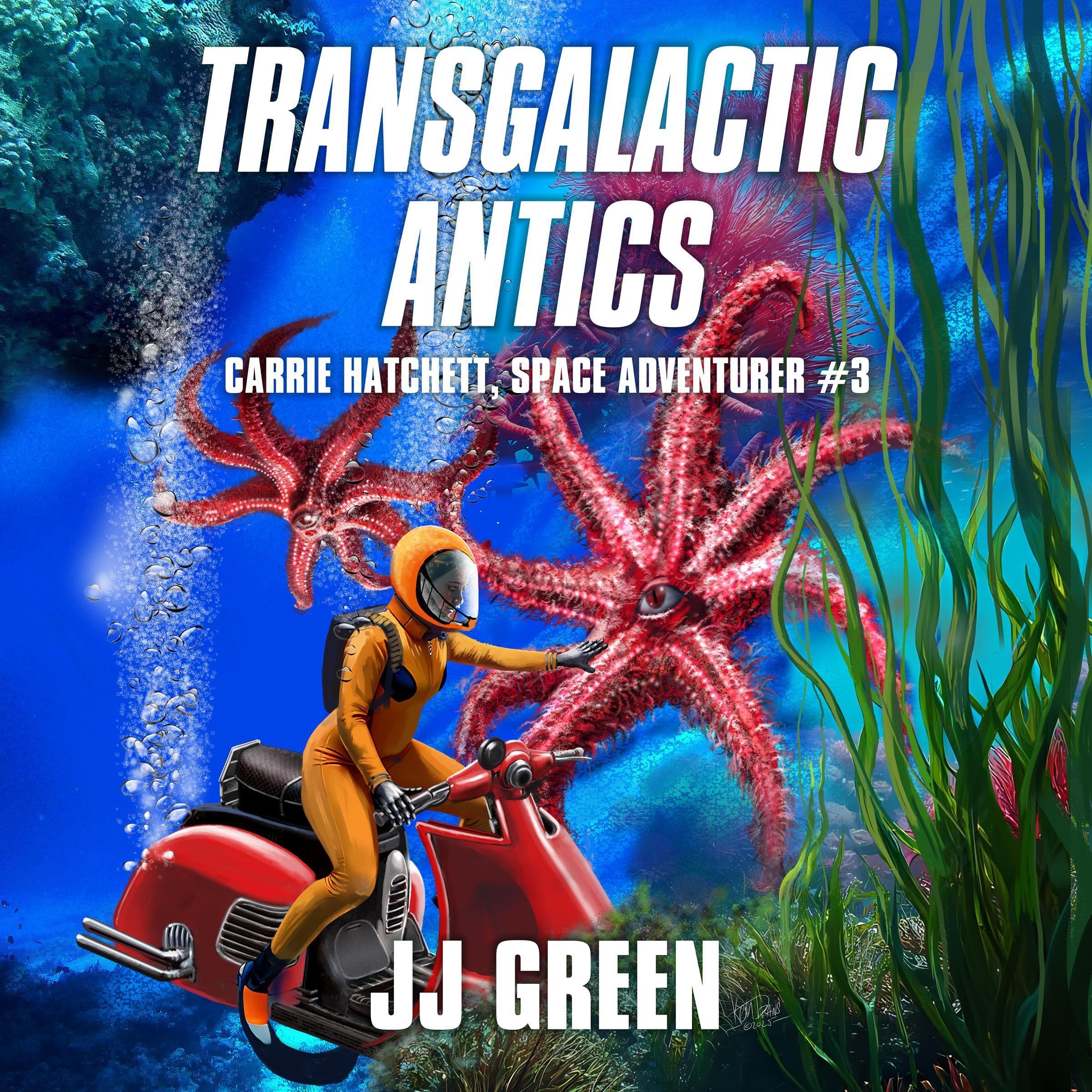 Cover art for Transgalactic Antics