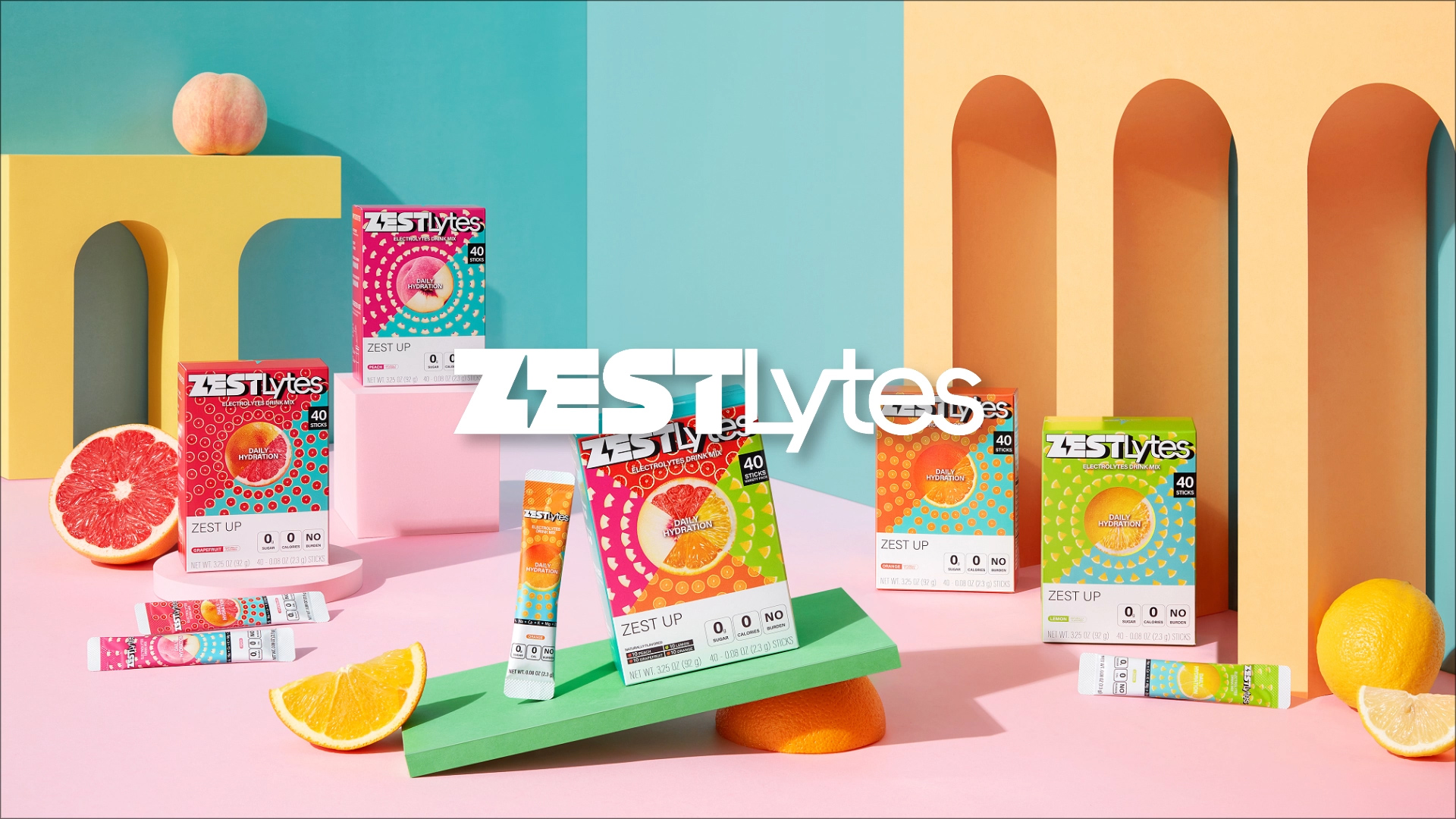 Amazon.com: ZestLytes 40 Sticks Low Sodium Sugar Free & 0 Calorie