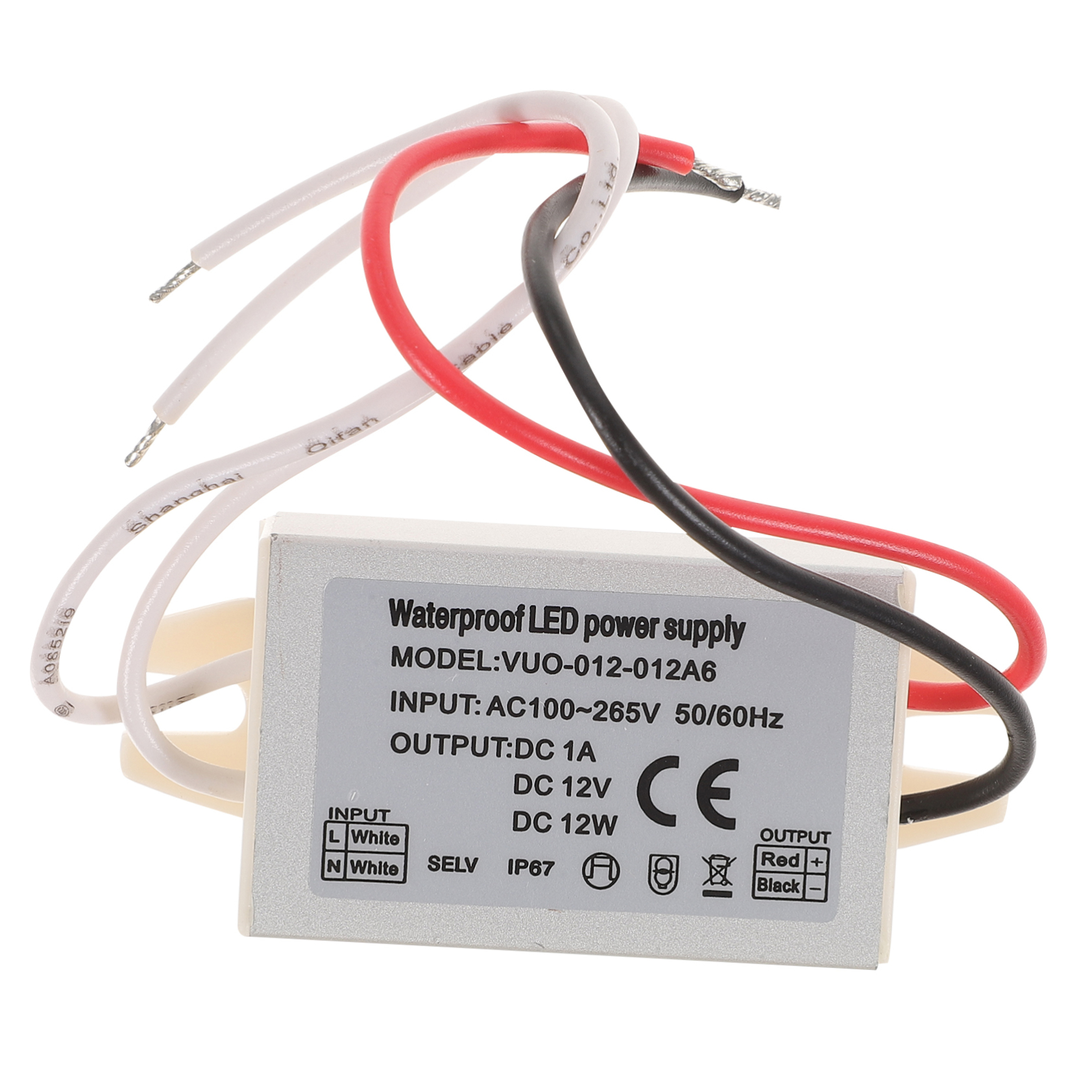 Image of Led Driver Power Supply Adapter to Dc Converter for Led Lights Strip Lights and Bulbs Reliable Low Voltage