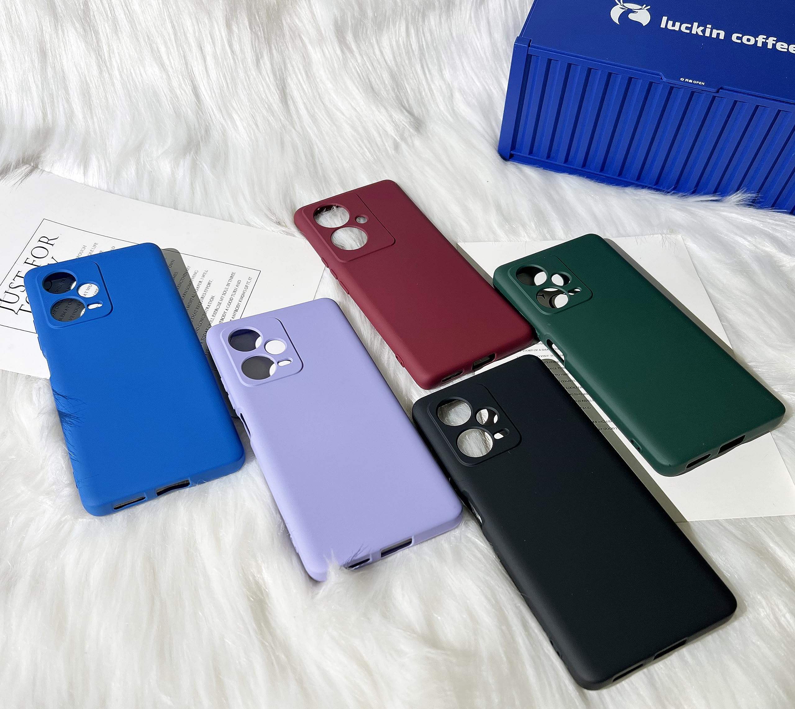 Cadorabo Custodia Oppo A52 Blu - Cover Libro in Finto Cuoio con Slot