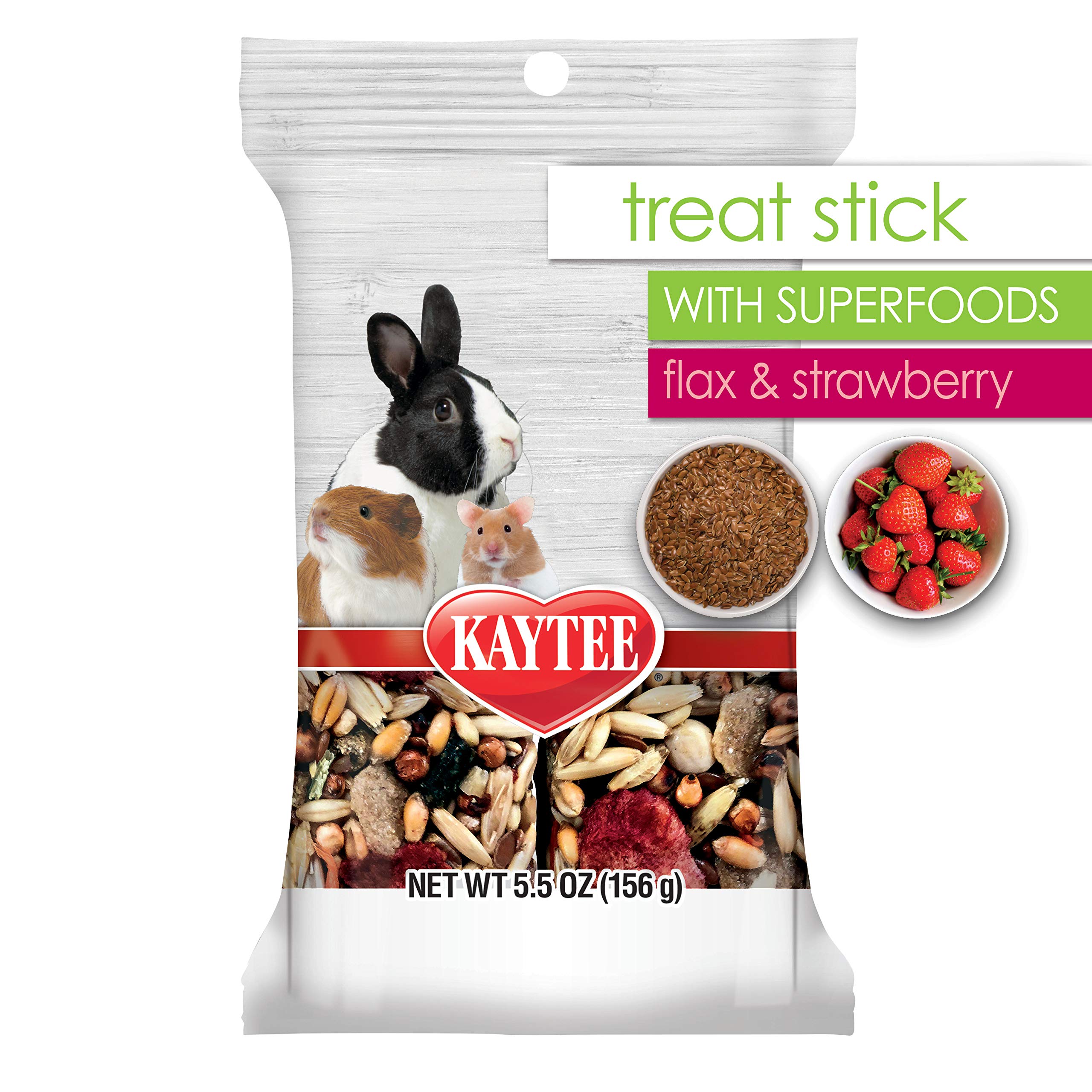 Kaytee Avian Superfood Treat Stick - Almond & Walnut Flavor, 5.5 Oz (Pack Of 2) For Pet Birds