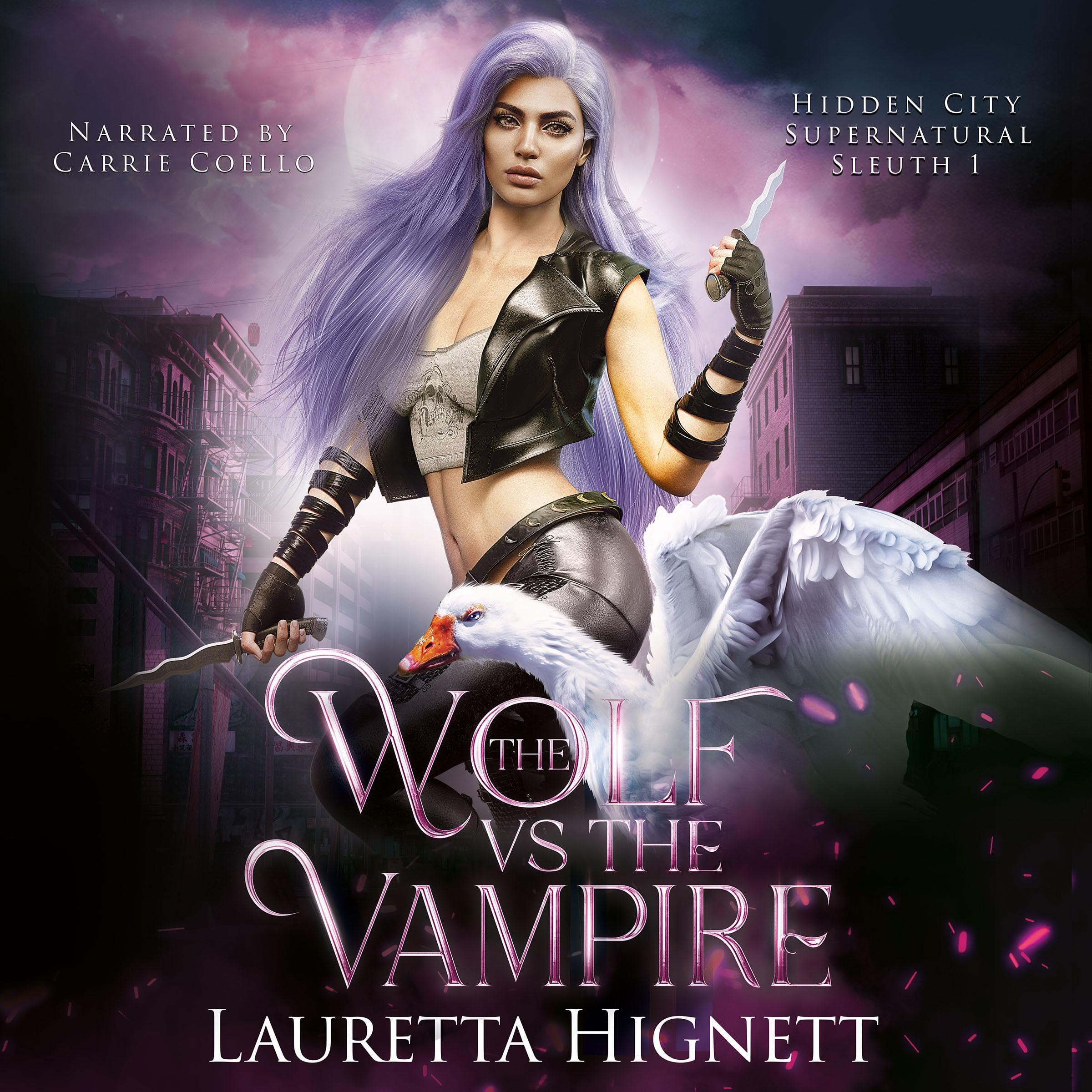 Cover art for The Wolf vs the Vampire